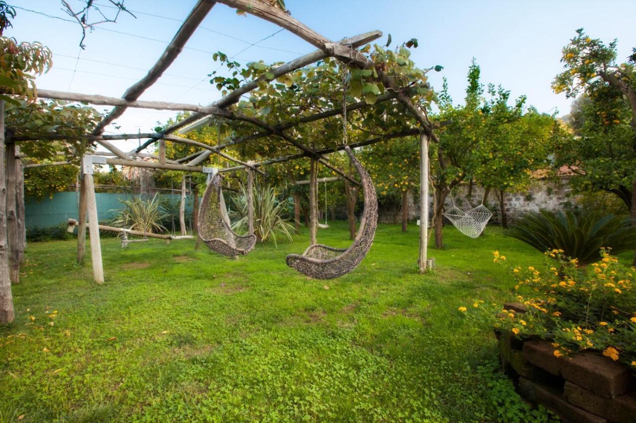 Casa Sorrento, Immerso Nel Verde A Pochi Passi Dal Centro Exteriör bild